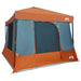 Set Cort pentru Camping cu acoperiș 2 pcs Gri și Portocalie - WALTI WALTI
