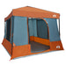 Set Cort pentru Camping cu acoperiș 2 pcs Gri și Portocalie - WALTI WALTI