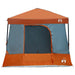Set Cort pentru Camping cu acoperiș 2 pcs Gri și Portocalie - WALTI WALTI