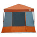 Set Cort pentru Camping cu acoperiș 2 pcs Gri și Portocalie - WALTI WALTI