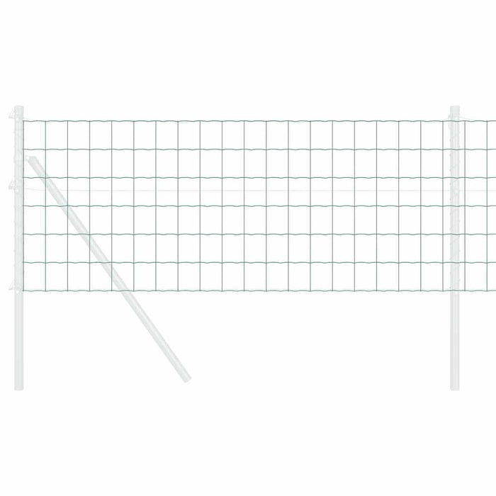 Gard Euro Verde 0,4 x 10 m Fier acoperit cu PVC - WALTI WALTI