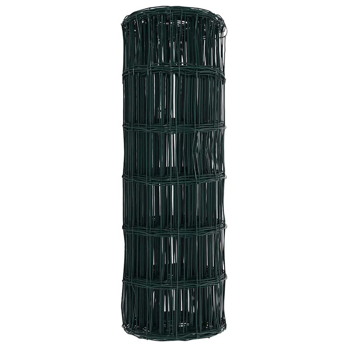 Gard Euro 0,6 x 50 m Fier acoperit cu PVC Verde WALTI