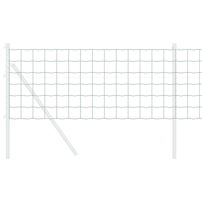 Gard Euro 0,6 x 50 m Fier acoperit cu PVC Verde WALTI