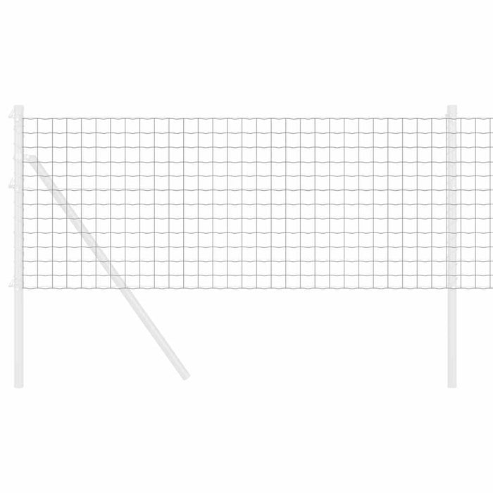 Gard Euro Gri 0,6 x 10 m Fier acoperit cu PVC WALTI