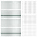 Stâlp de gard. 44 pcs Verde 160 cm Oțel - WALTI WALTI