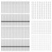 Stâlpi de Gard Other 44 pcs Gri Oțel vopsit electrostatic - WALTI WALTI