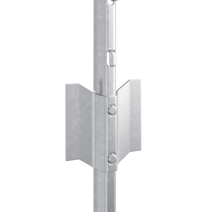 Stâlpi de Gard 44 pcs Argintiu Oțel galvanizat - WALTI WALTI