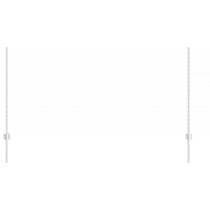 Stâlpi de Gard 44 pcs Argintiu Oțel Galvanizat - WALTI WALTI
