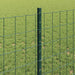 Gard cu Stâlp Verde 0,8 x 10 m Oțel și PVC - WALTI WALTI