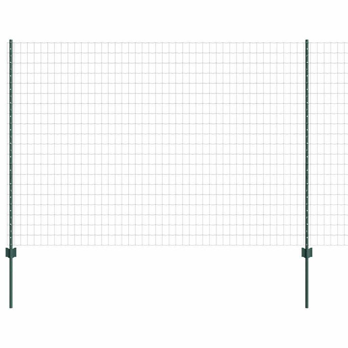 Îngrădire cu stâlpi Verde 1.6 x 10 m Oțel - WALTI WALTI