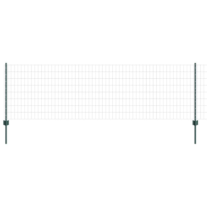 Gard cu Stâlp Verde 0,8 x 10 m Oțel și PVC - WALTI WALTI