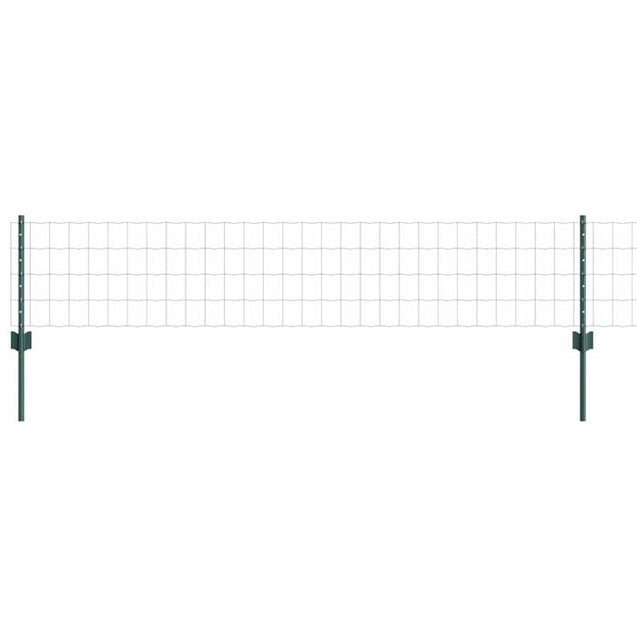 Gard cu Stâlp Verde 0,4 x 10 m Oțel și PVC - WALTI WALTI