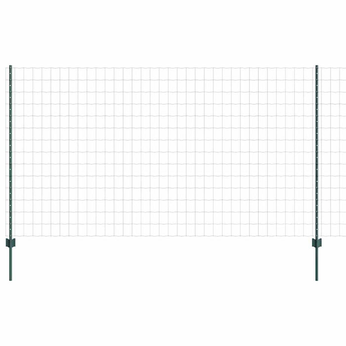 Îngrădire cu stâlpi Verde 1.4 x 10 m Oțel - WALTI WALTI