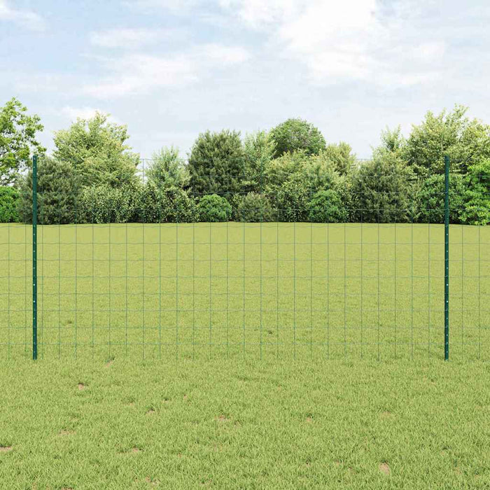 Îngrădire cu stâlpi Verde 1.2 x 10 m Oțel - WALTI WALTI