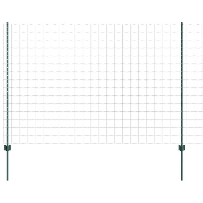 Îngrădire cu stâlpi Verde 1.6 x 10 m Oțel - WALTI WALTI