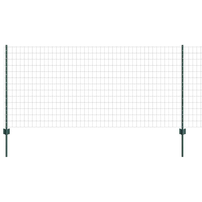 Îngrădire cu stâlpi Verde 1 x 25 m Oțel - WALTI WALTI