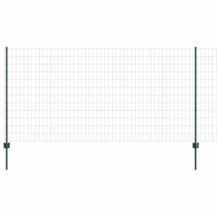 Îngrădire cu stâlpi Verde 1.2 x 25 m Oțel - WALTI WALTI