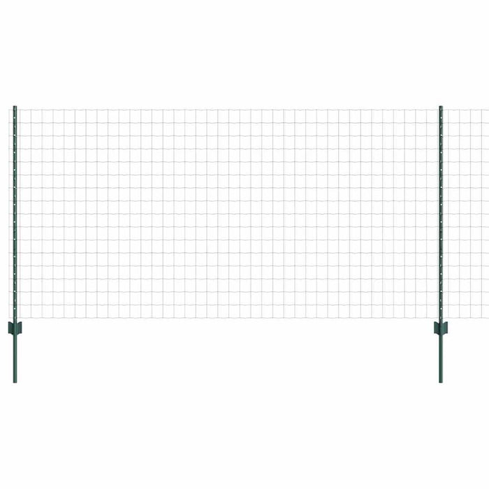 Îngrădire cu stâlpi Verde 1.2 x 10 m Oțel - WALTI WALTI