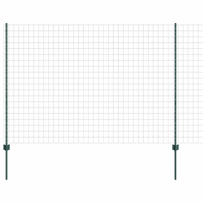 Îngrădire cu stâlpi Verde 1.6 x 10 m Oțel - WALTI WALTI