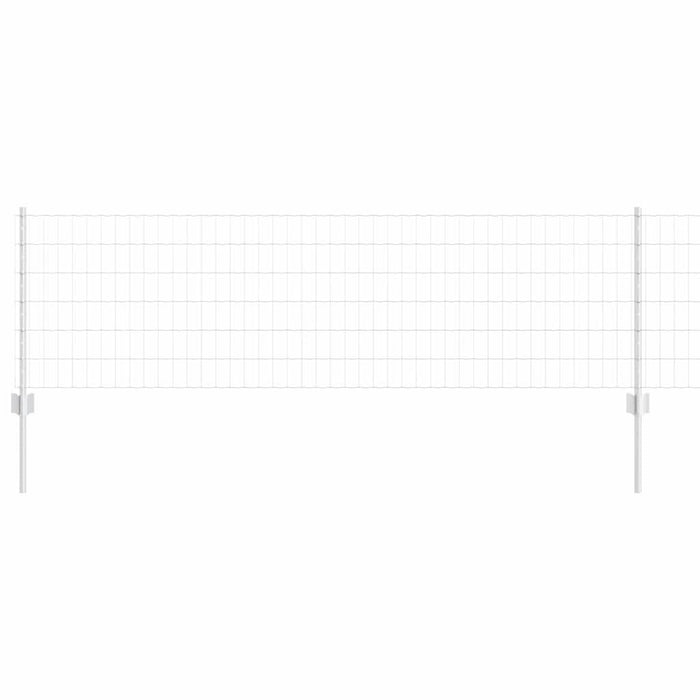 Îngrădire cu stâlpi Argintiu 0.6 x 10 m Oțel - WALTI WALTI