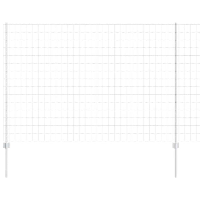 Îngrădire cu stâlpi Argintiu 1.5 x 10 m Oțel - WALTI WALTI