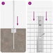 Gard cu Stâlp Argintiu - WALTI WALTI