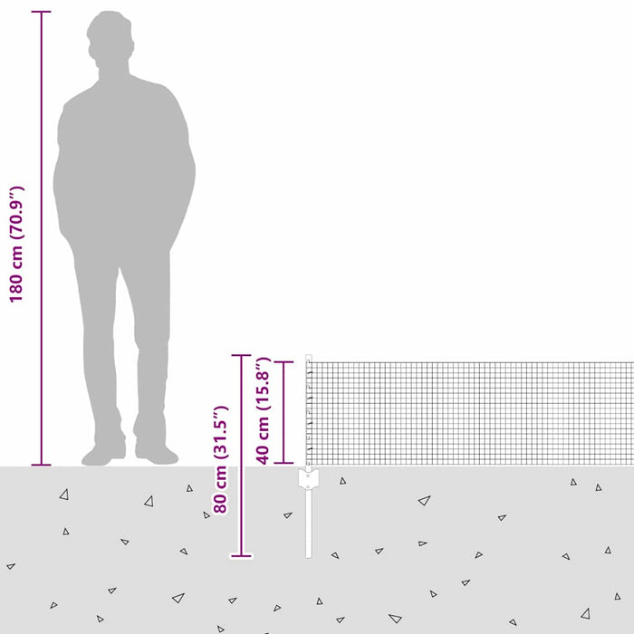 Gard cu Stâlp Gri - WALTI WALTI