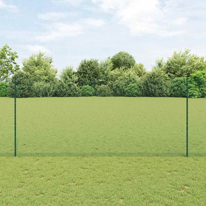 Gard cu Stâlp Verde 1,4 x 25 m Oțel și PVC - WALTI WALTI