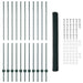 Gard cu Stâlp Verde 1,6 x 25 m Oțel și PVC - WALTI WALTI