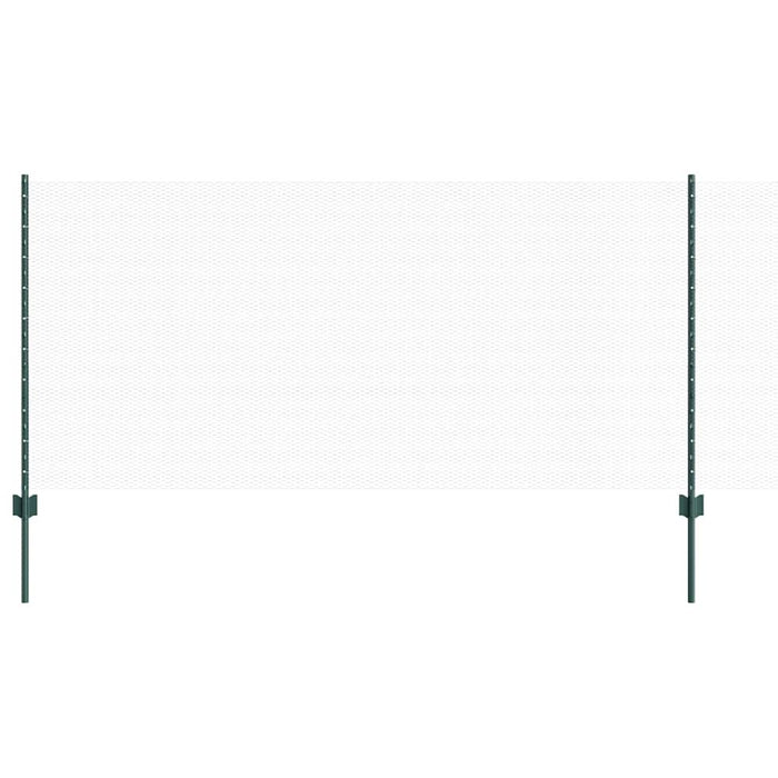 Gard cu Stâlp Verde 1 x 50 m Oțel și PVC - WALTI WALTI
