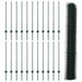 Gard cu Stâlp Verde 1 x 50 m Oțel și PVC - WALTI WALTI