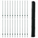 Gard cu Stâlp Verde 1,4 x 50 m Oțel și PVC - WALTI WALTI