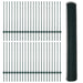 Gard cu Stâlp Verde 1 x 100 m Oțel și PVC - WALTI WALTI