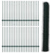 Gard cu Stâlp Verde 1 x 100 m Oțel și PVC - WALTI WALTI