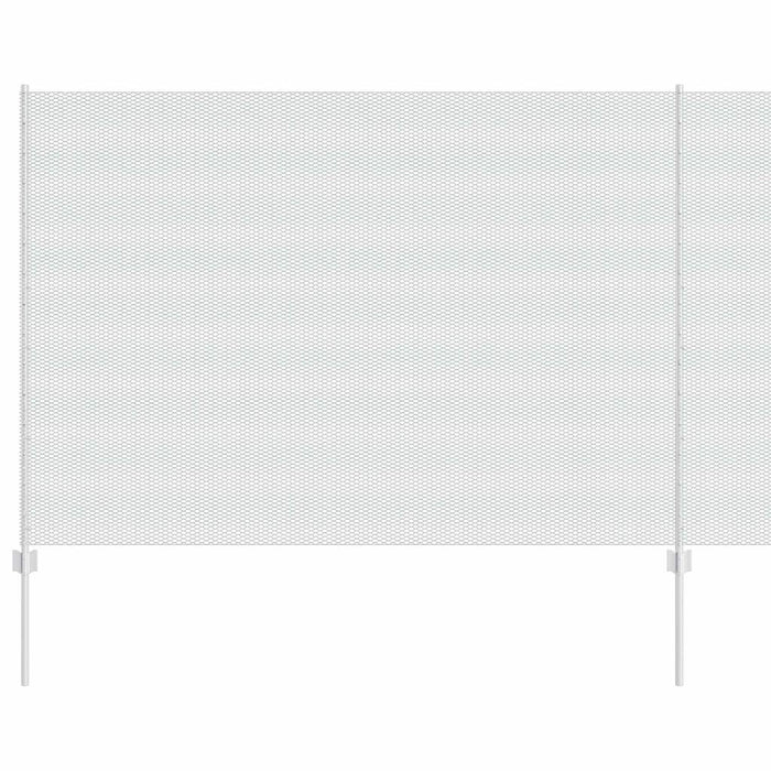 Gard cu Stâlp Argintiu 1,5 x 10 m Oțel - WALTI WALTI
