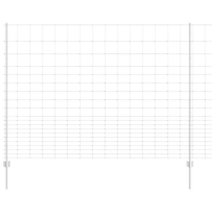 Gard cu Stâlp Argintiu 1,6 x 25 m Oțel - WALTI WALTI