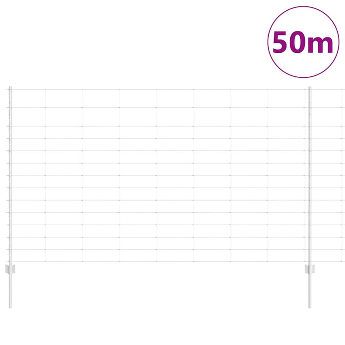 22 piese Poste de Îngrădire U-Channel 140 cm Oțel Galvanizat - WALTI WALTI