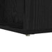 Birou de colț cu raft Stejar negru 101.5 x 149.5 x 149.5 cm - WALTI WALTI