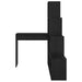Birou de colț cu raft Stejar negru 101.5 x 149.5 x 149.5 cm - WALTI WALTI