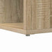 Birou de colț cu raft Stejar sonoma 101.5 x 149.5 x 149.5 cm - WALTI WALTI