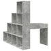 Birou de colț Gri beton 101.5 x 149.5 x 149.5 cm Lemn compozit - WALTI WALTI