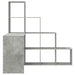 Birou de colț Gri beton 101.5 x 149.5 x 149.5 cm Lemn compozit - WALTI WALTI
