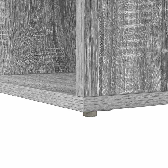 Birou de colț sonoma gri 101.5 x 149.5 x 149.5 cm Lemn compozit - WALTI WALTI
