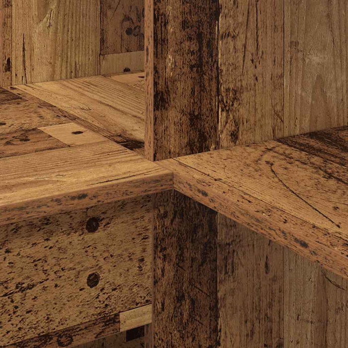 Birou de colț Lemn vechi 101.5 x 149.5 x 149.5 cm Lemn compozit - WALTI WALTI