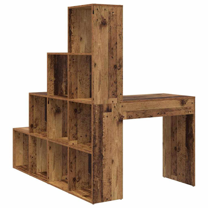Birou de colț Lemn vechi 101.5 x 149.5 x 149.5 cm Lemn compozit - WALTI WALTI