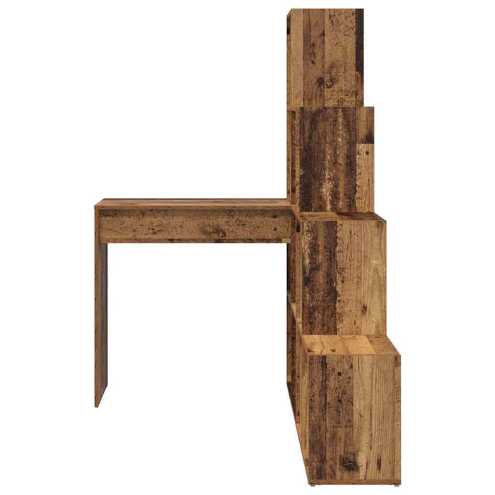 Birou de colț Lemn vechi 101.5 x 149.5 x 149.5 cm Lemn compozit - WALTI WALTI
