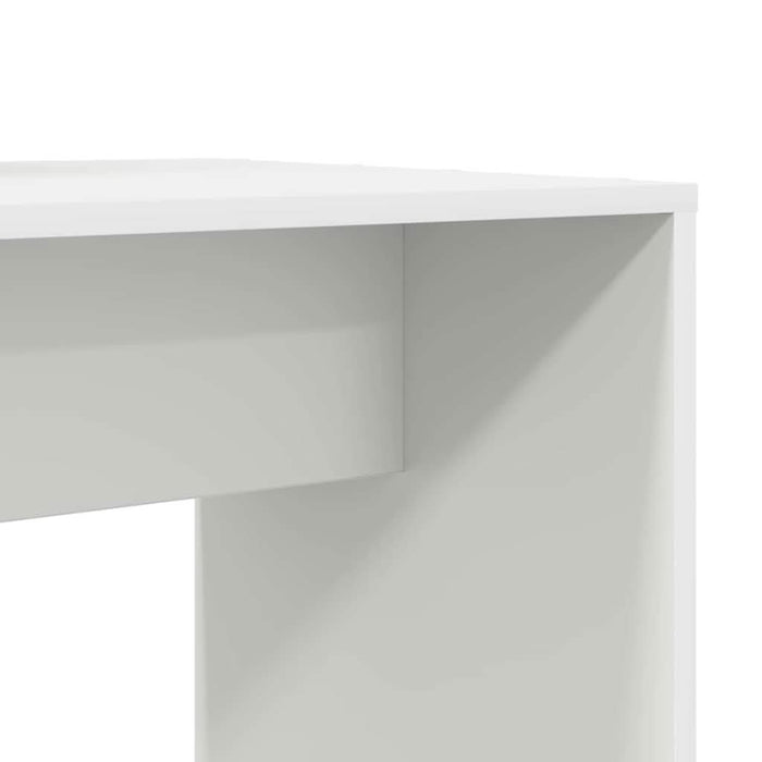 Birou cu raft Alb 138.5 x 55 x 143 cm Lemn compozit - WALTI WALTI