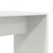 Birou cu raft Alb 138.5 x 55 x 143 cm Lemn compozit - WALTI WALTI