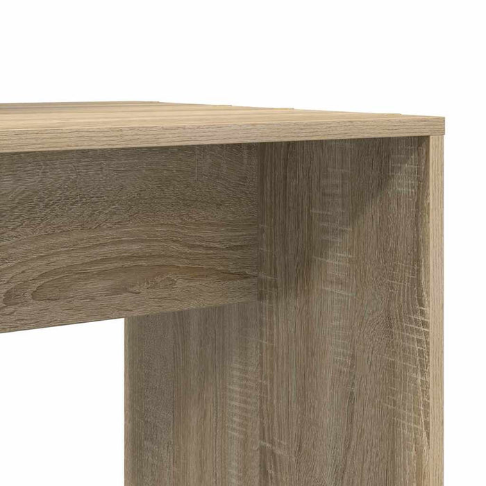Birou cu raft Stejar sonoma 138.5 x 55 x 143 cm Lemn compozit - WALTI WALTI