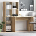 Birou cu raft Stejar sonoma 138.5 x 55 x 143 cm Lemn compozit - WALTI WALTI